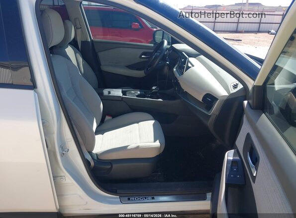 5N1AT3BA7MC788648 2021 NISSAN ROGUE White Вид салону спереду