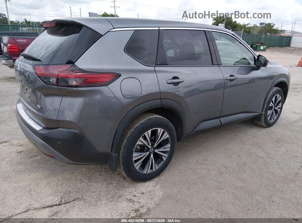 5N1AT3BA7MC840943 2021 NISSAN ROGUE Gray Rear right