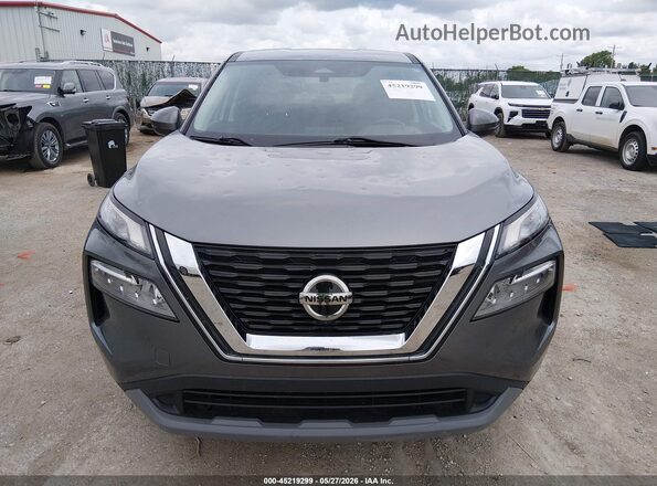 5N1AT3BA7MC840943 2021 NISSAN ROGUE Gray Instrument cluster view