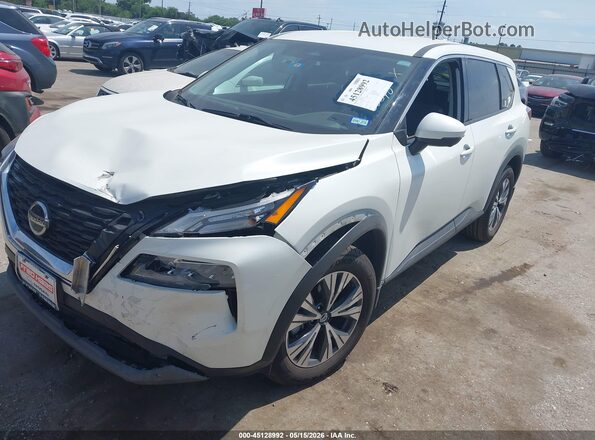 5N1AT3BA8MC810110 2021 NISSAN ROGUE White Vista frontal