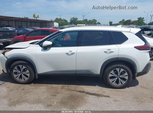 5N1AT3BA8MC810110 2021 NISSAN ROGUE White Vista interior de 360 grados