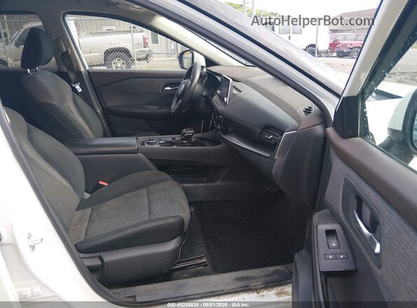 5N1AT3BB1MC729944 2021 NISSAN ROGUE White წინა სალონის ხედი