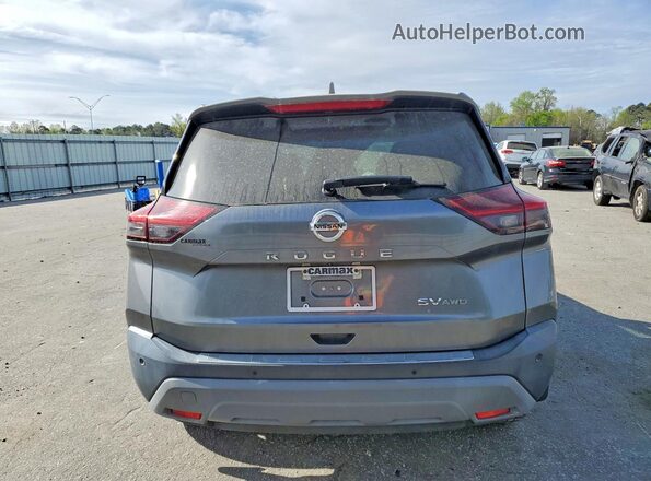 5N1AT3BB3MC732506 2021 NISSAN ROGUE Gray Vista trasera