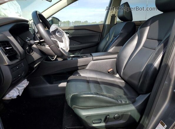 5N1AT3BB3MC732506 2021 NISSAN ROGUE Gray Vista interior delantera