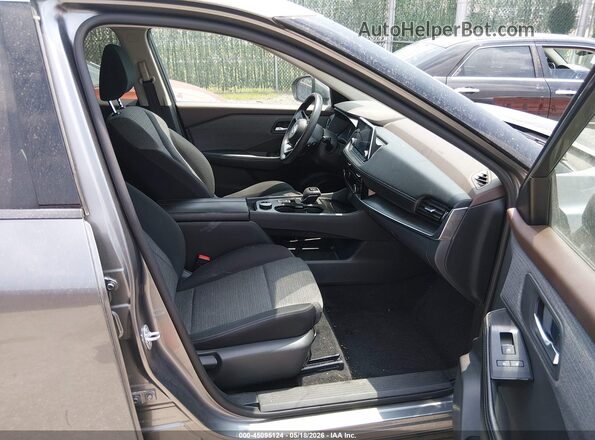 5N1AT3BB3MC749127 2021 NISSAN ROGUE Gray Սալոնի դիմացի տեսք