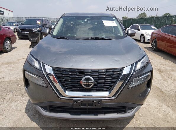 5N1AT3BB3MC749127 2021 NISSAN ROGUE Gray Սարքավորումների վահանակի տեսք