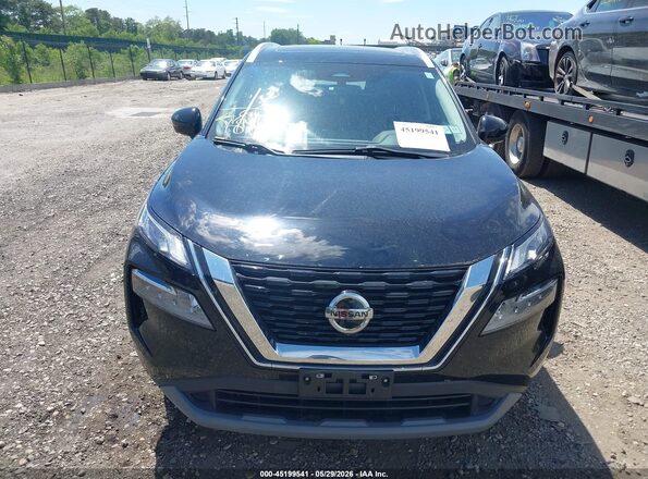 5N1AT3BB3MC796531 2021 NISSAN ROGUE Black Вид панелі приладів