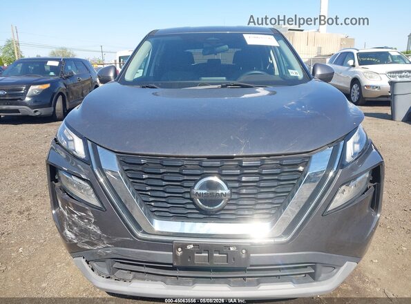 5N1AT3BB4MC690704 2021 NISSAN ROGUE Gray Вид щитка приладів