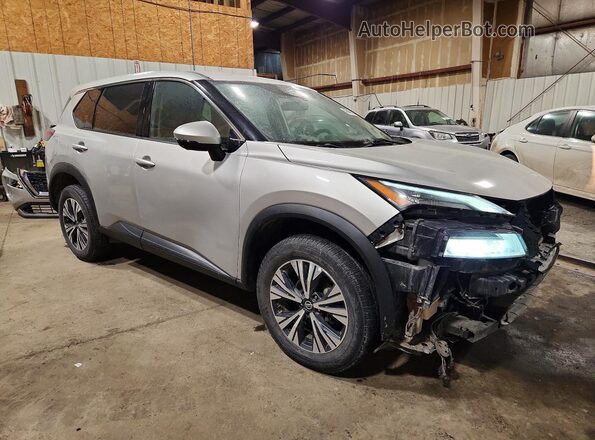 5N1AT3BB5MC718705 2021 NISSAN ROGUE Silver 