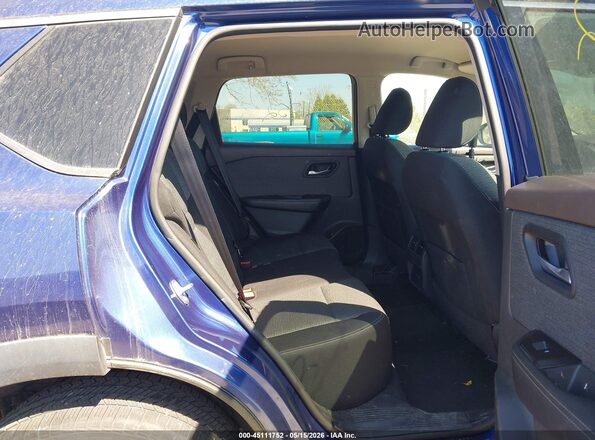 5N1AT3BB5MC790620 2021 NISSAN ROGUE Blue Widok naklejki z numerem VIN