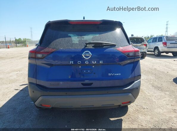 5N1AT3BB5MC790620 2021 NISSAN ROGUE Blue 