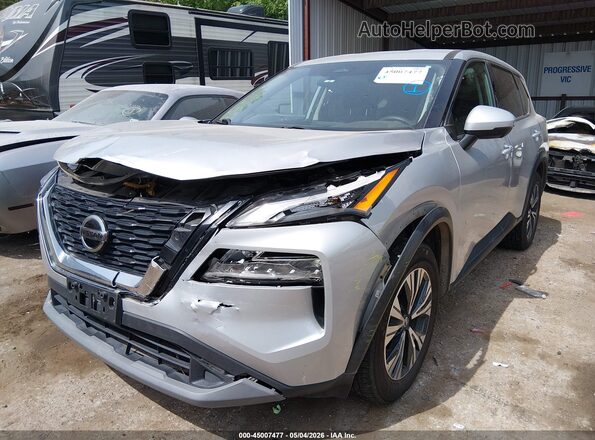 5N1AT3BB7MC767890 2021 NISSAN ROGUE Silver 