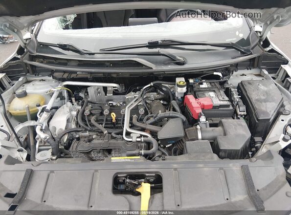 5N1AT3BB8MC710582 2021 NISSAN ROGUE Серебряный Вид сзади