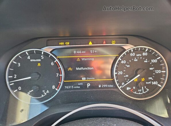 5N1AT3BBXMC799460 2021 NISSAN ROGUE Blue 