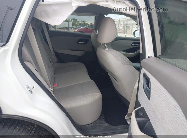 5N1AT3BBXMC801353 2021 NISSAN ROGUE Белый Вид наклейки с VIN-кодом
