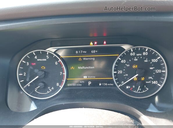 5N1AT3CB5MC750357 2021 NISSAN ROGUE Gray Vista de los asientos traseros