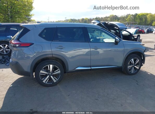 5N1AT3CB5MC750357 2021 NISSAN ROGUE Gray Vista interior de 360 grados