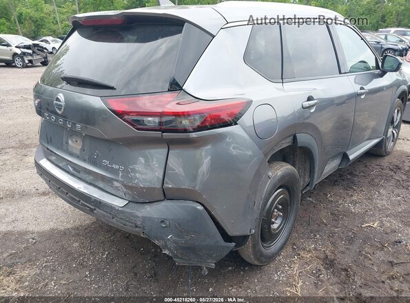 5N1AT3CB9MC833144 2021 NISSAN ROGUE Gray Դիմացի տեսք