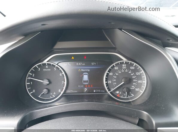 5N1AZ2AJ9PC129307 2023 NISSAN MURANO Black უკანა სავარძლების ხედი