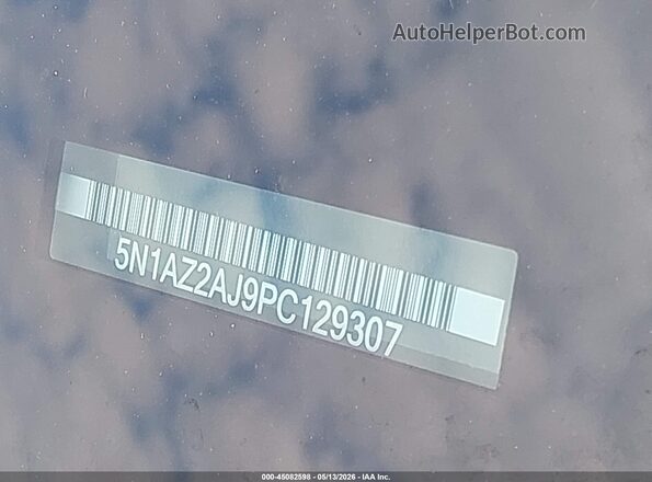 5N1AZ2AJ9PC129307 2023 NISSAN MURANO Black ძრავის განყოფილების ხედი