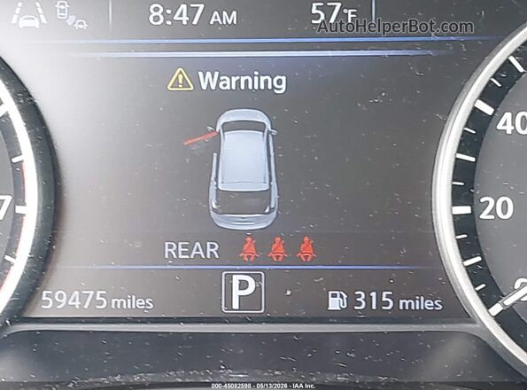 5N1AZ2AJ9PC129307 2023 NISSAN MURANO Black 