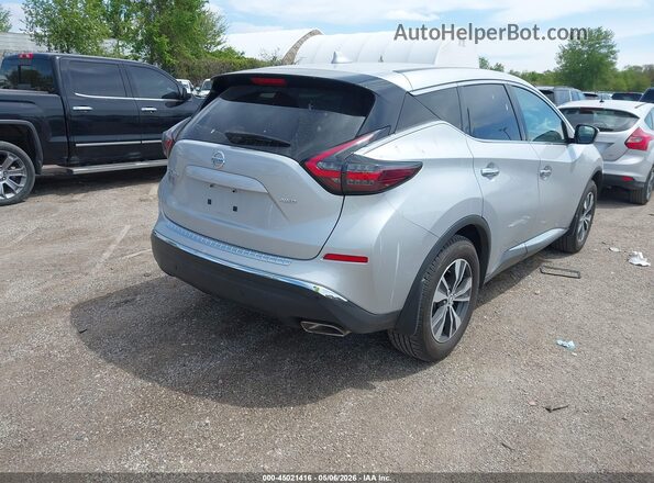 5N1AZ2AS0LN171002 2020 NISSAN MURANO Silver Trasero derecho
