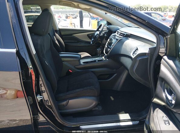 5N1AZ2AS1LN134122 2020 NISSAN MURANO Black Вид салону спереду