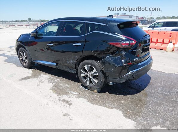 5N1AZ2AS1LN134122 2020 NISSAN MURANO Black Задня ліва чверть