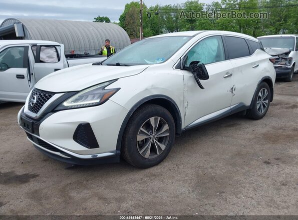 5N1AZ2AS1LN167069 2020 NISSAN MURANO White Передня ліва чверть