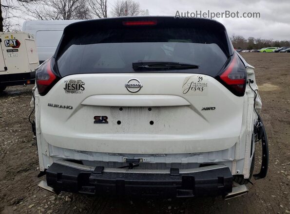 5N1AZ2AS5MC134489 2021 NISSAN MURANO White Rear view