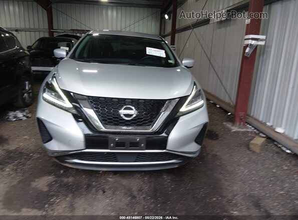 5N1AZ2AS7MC125888 2021 NISSAN MURANO Silver Вид задньої частини салону