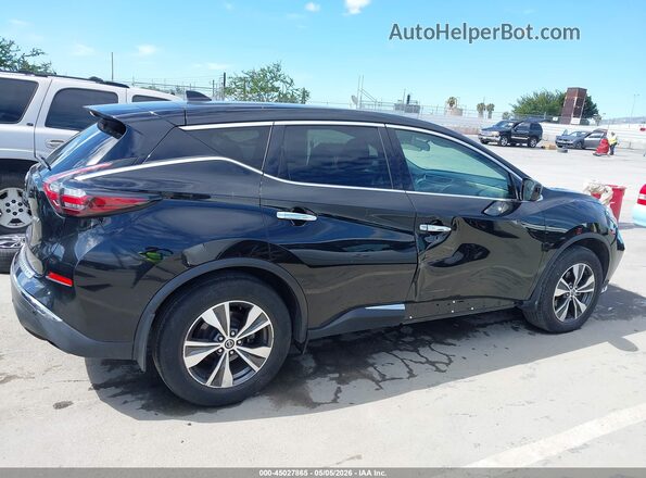 5N1AZ2AS7NC129599 2022 NISSAN MURANO Black Панорамний вид салону 360°
