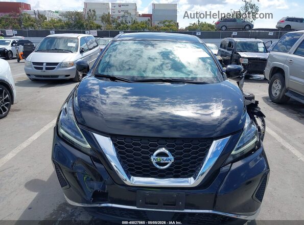 5N1AZ2AS7NC129599 2022 NISSAN MURANO Black Вид задньої частини салону