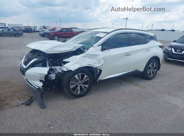 5N1AZ2BJ9PC114126 2023 NISSAN MURANO White Vista tres cuartos delantera izquierda