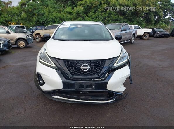 5N1AZ2BJXPC110876 2023 NISSAN MURANO White Vista del cuadro de instrumentos
