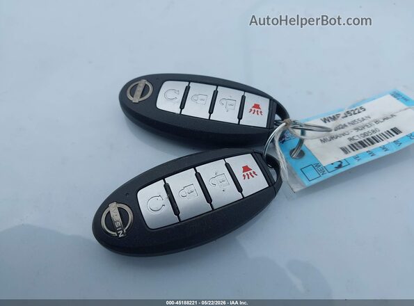 5N1AZ2BS0RC100580 2024 NISSAN MURANO Black წინა პანელის ხედი