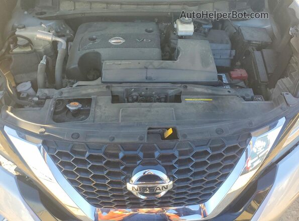 5N1AZ2BS1LN163392 2020 NISSAN MURANO Silver Սալոնի հետևի տեսք