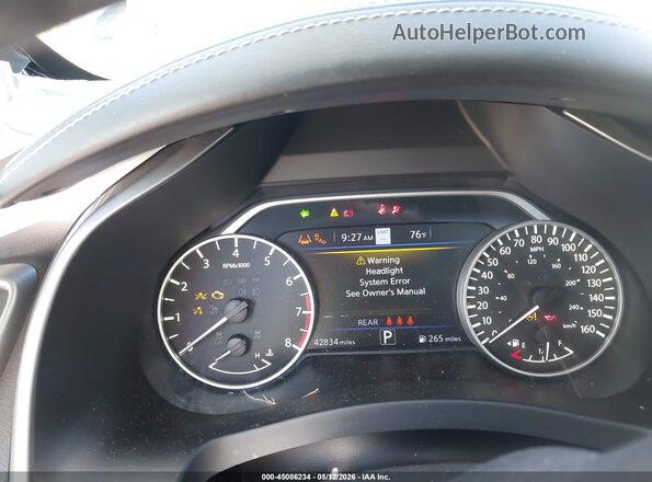5N1AZ2BS1PC123556 2023 NISSAN MURANO Black Հետևի նստատեղերի տեսք