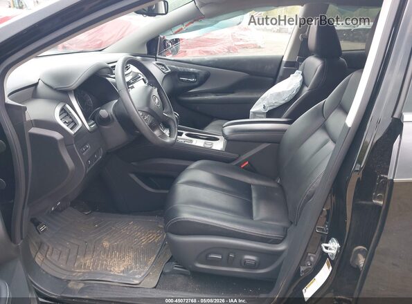 5N1AZ2BS3PC139144 2023 NISSAN MURANO Black Widok wnętrza z przodu