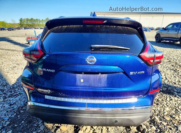 5N1AZ2BS4LN111822 2020 NISSAN MURANO Blue Вид ззаду