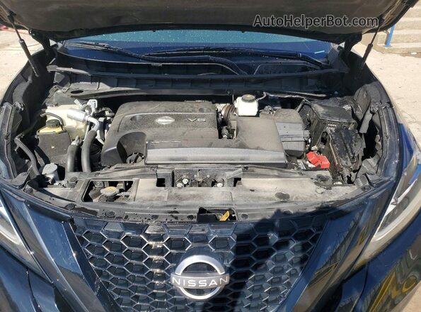 5N1AZ2BS4PC113166 2023 NISSAN MURANO Black Vista del compartimento del motor