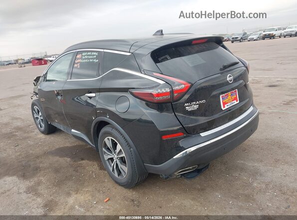 5N1AZ2BS6LN170225 2020 NISSAN MURANO Black უკანა მარცხენა