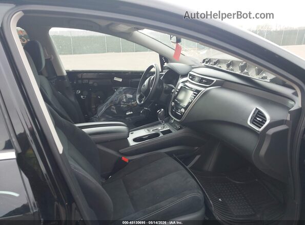 5N1AZ2BS6LN170225 2020 NISSAN MURANO Black წინა სალონის ხედი