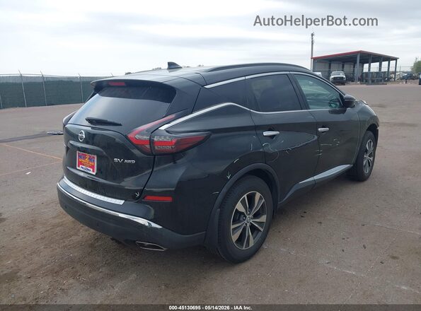 5N1AZ2BS6LN170225 2020 NISSAN MURANO Black უკანა მარჯვენა