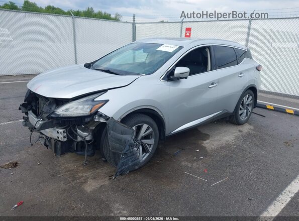 5N1AZ2CS0LN100721 2020 NISSAN MURANO Серый Передняя левая четверть