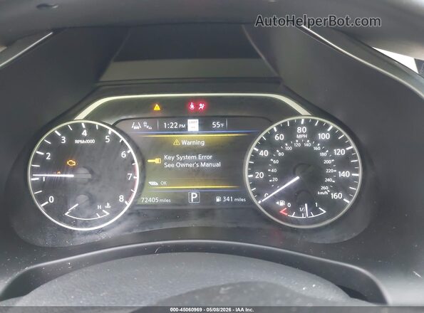 5N1AZ2CS2NC114120 2022 NISSAN MURANO Black Vista de los asientos traseros