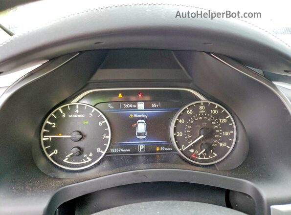 5N1AZ2CS3MC105747 2021 NISSAN MURANO White Widok zestawu wskaźników