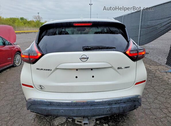 5N1AZ2CS3MC105747 2021 NISSAN MURANO White Widok z tyłu