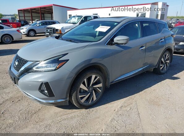5N1AZ2CS3NC120654 2022 NISSAN MURANO Gray წინა მარცხენა ხედი სამი მეოთხედიდან