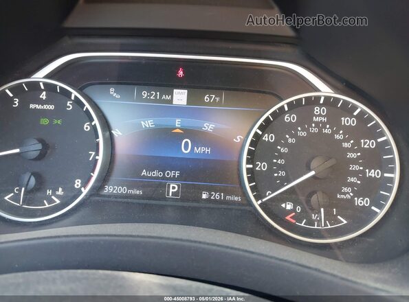 5N1AZ2CS3NC120654 2022 NISSAN MURANO Gray უკანა სავარძლების ხედი